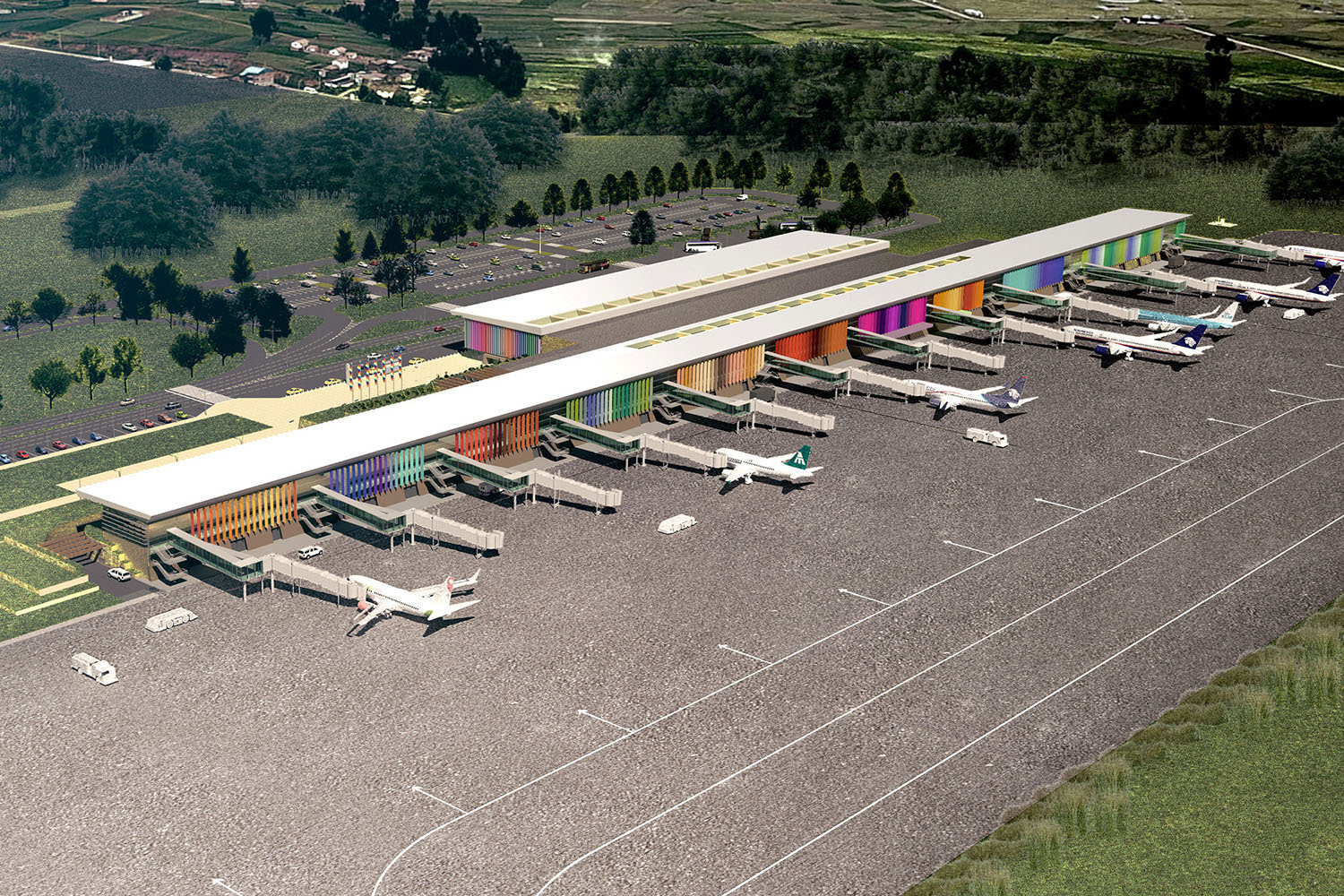 Aeropuerto Chinchero, Cuzco, Peru